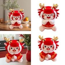 Giocattolo Del Drago di Capodanno, Bambola di Peluche Del Drago Farcito di