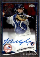 J.R. Murphy 2014 Topps Chrome Auto #69