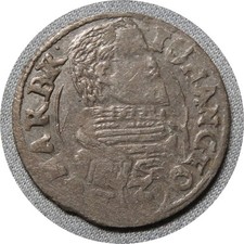 elf Jagerndorf Duchy under Brandenburg 3 Kreuzer (1)620  Silver
