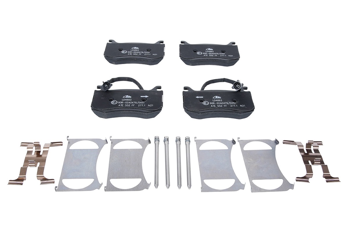 Fits ATE 13.0470-4893.2 CERAMIC BRAKE PADS