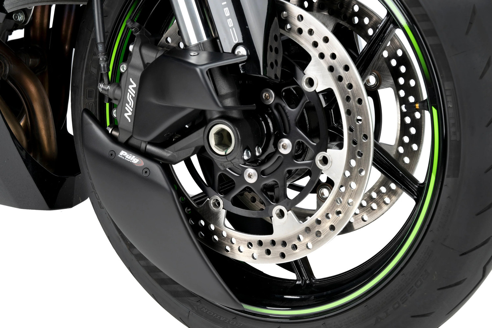 Puig Brake Ducts | Matte Black | Kawasaki ZX-6R Ninja 2024>Current