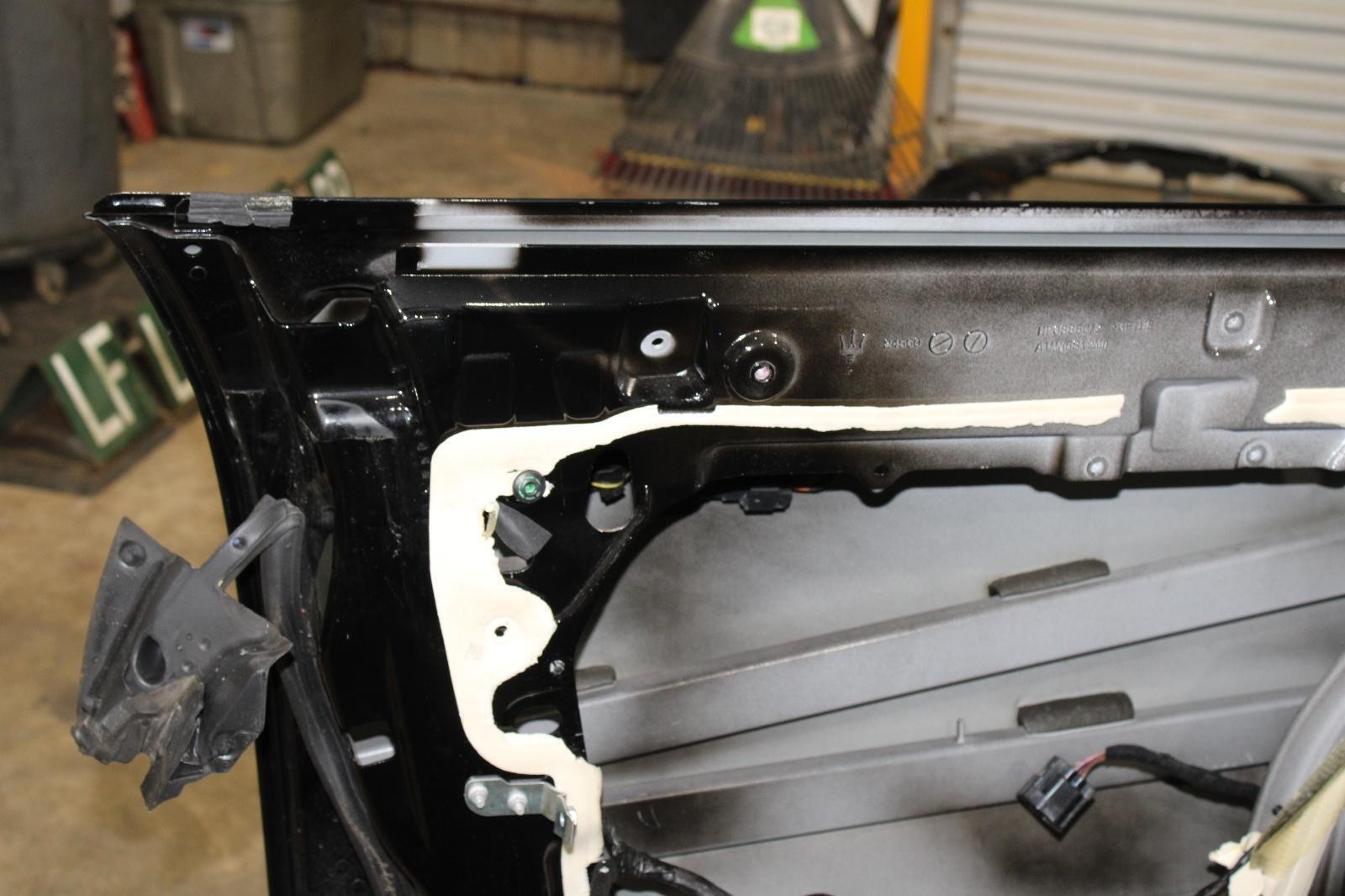 14-19 Ghibli Black Painted Front Driver Side Left LH Door Shell OEM Factory WTY