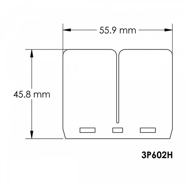 ErsatzplÄTtchen FÜR Membranblock V-FORCE3 FüR Husqvarna CR 125 (4H00AA) 2009-14-image
