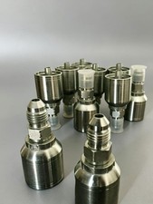 10343-6-6 QTY 10 After-Market Fitting, 3/8" Hose X 3/8" Male JIC