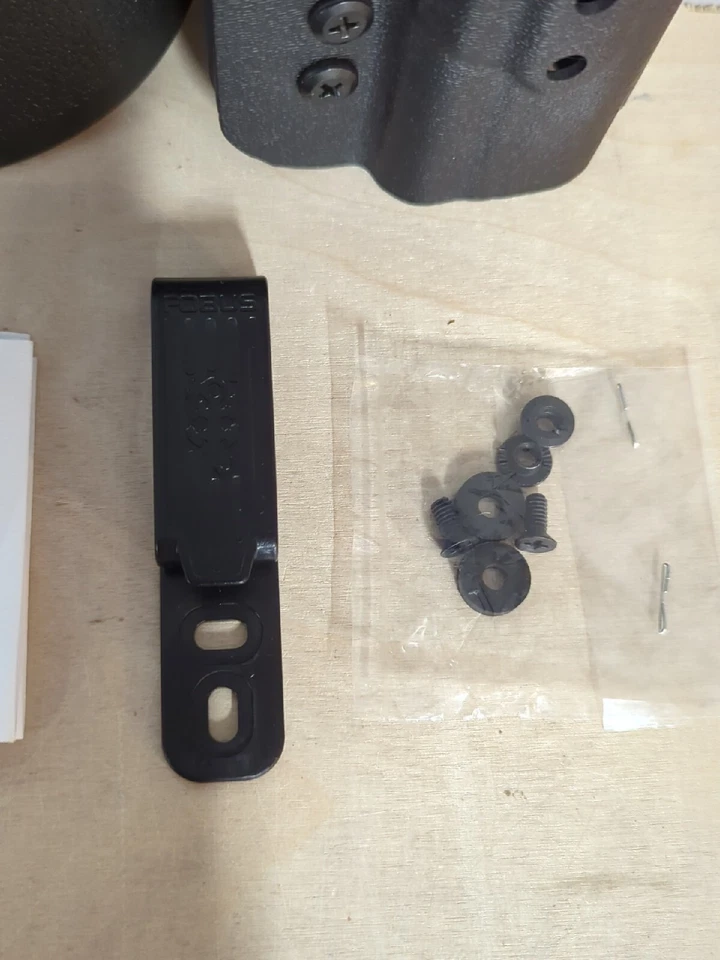 Fobus Paddle Holster E2 For Glock 17 19 22 23 31 32 34 35 Pistol Kahr Walther - Image 2 of 4