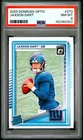 2025 PANINI DONRUSS OPTIC #273 JAXSON DART ROOKIE RC PSA 8