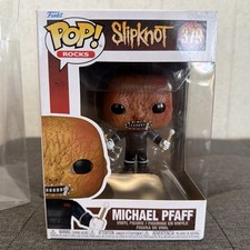 Funko Pop! Vinilo: Slipknot - Figura Michael Pfaff #379 con protector