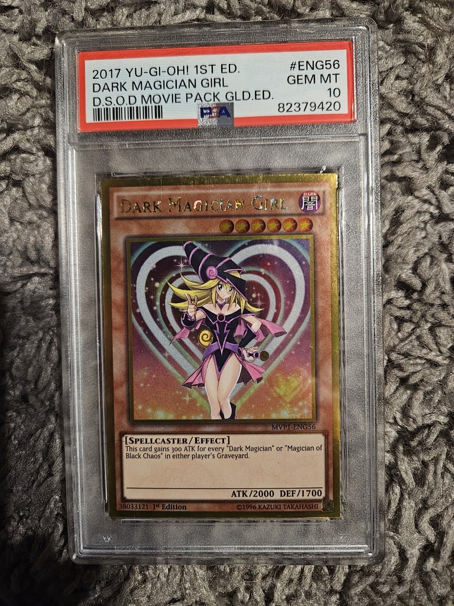 遊戯王OCG デュエルモンスターズ MVP1-G56 Dark Magician Girl 1st Edition Dark Magician Girl MVP1-EN056 The Dark Side of Dimensions