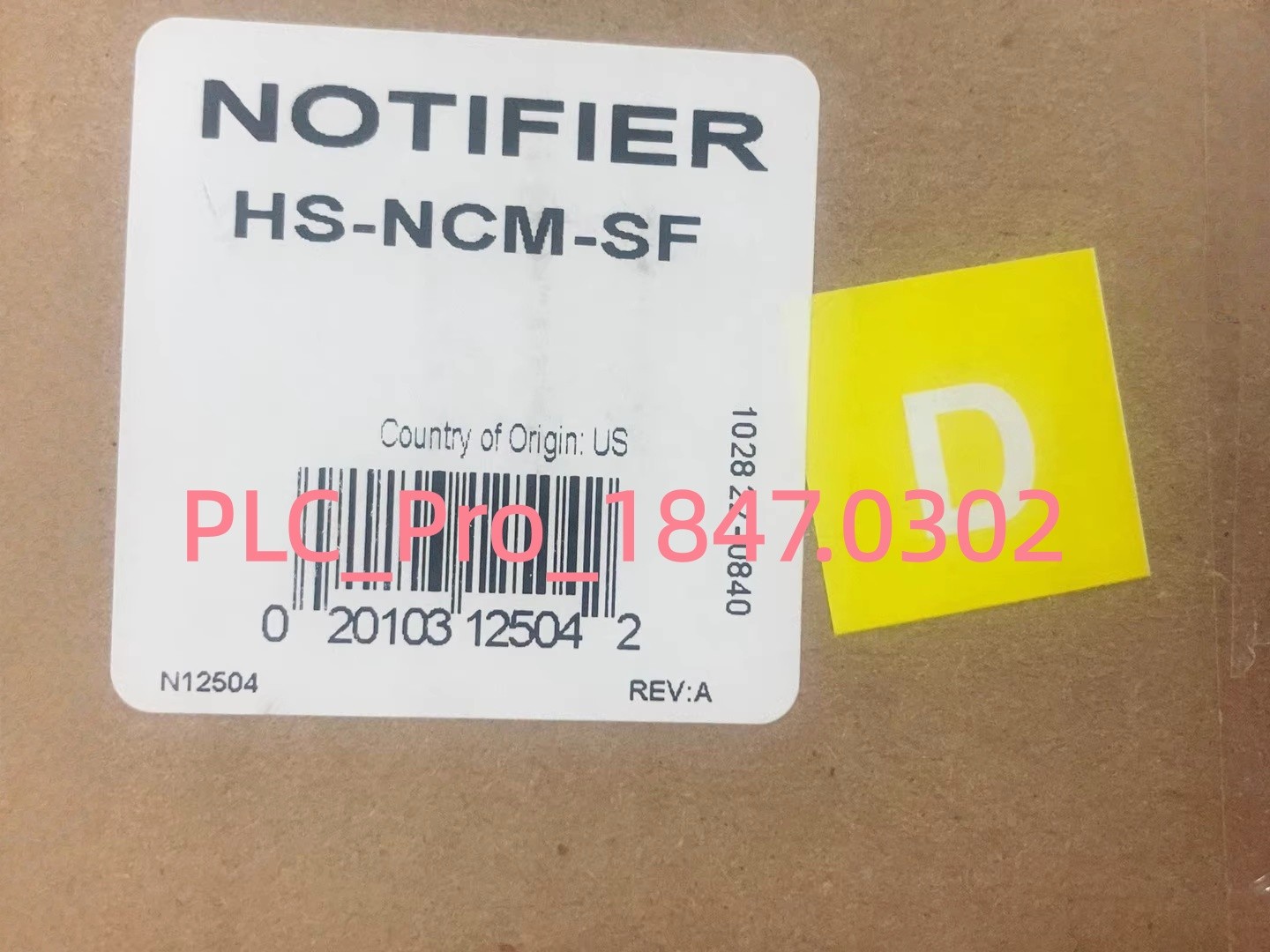 HS-NCM-SF 1PCS Brand New NOTIFIER HS-NCM-SF Communications Module