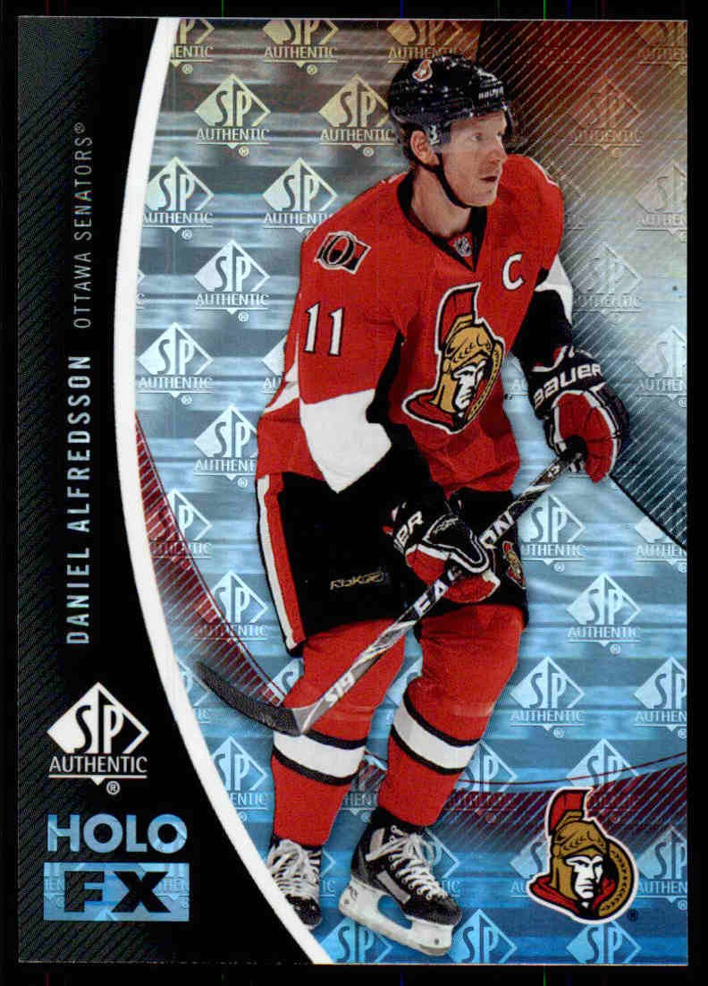 2010-11 SP Authentic #FX35 Daniel Alfredsson Holo F/X