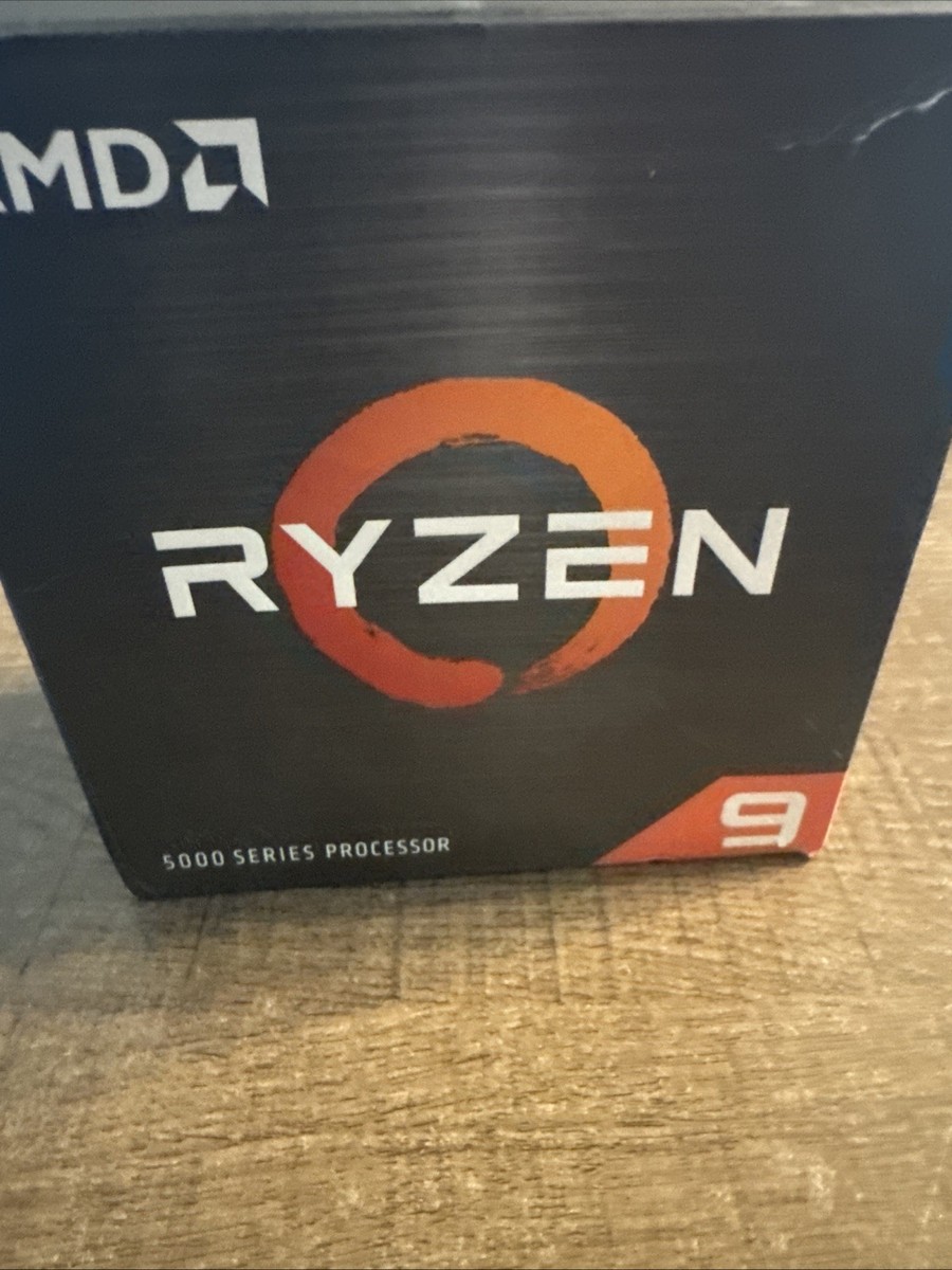 CPU AMD Ryzen 9 5900X 100-100000061WOF CPU AMD Ryzen 9 5900X 5000 Series Desktop CPU Processor MPN 100