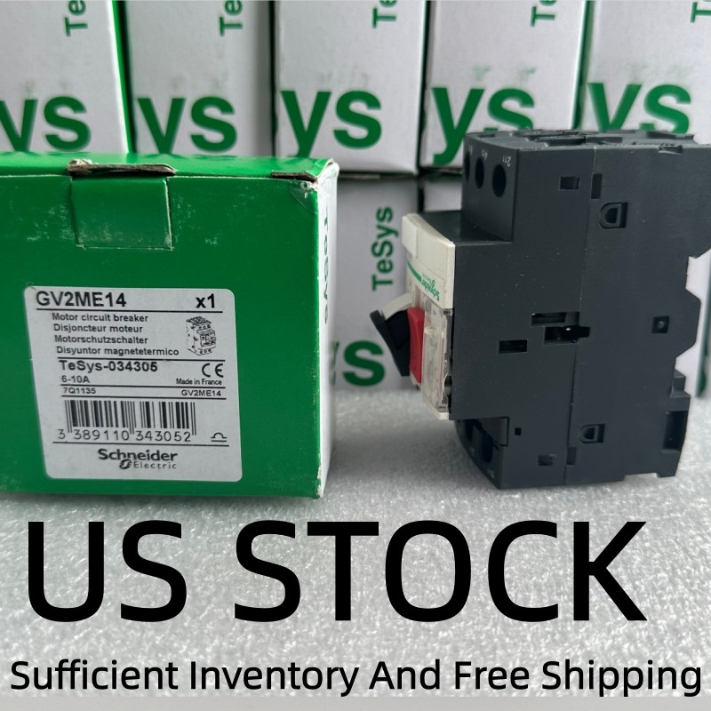 US Inventory 2PC NEW Schneider GV2ME14 Protector, Expedited Shipping
