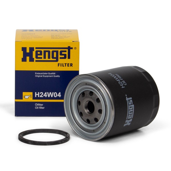 Hengst H24W04 ÖLfilter FüR Audi 80 A4 A6 A8 Skoda Superb I VW Passat (3B) 3.0 V6-image