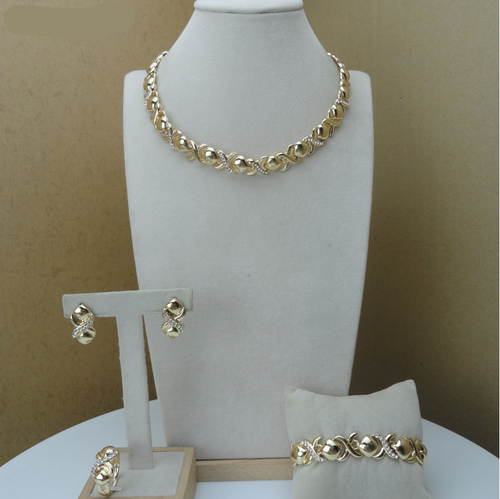 Real 14k Layered Gold Necklace Set 