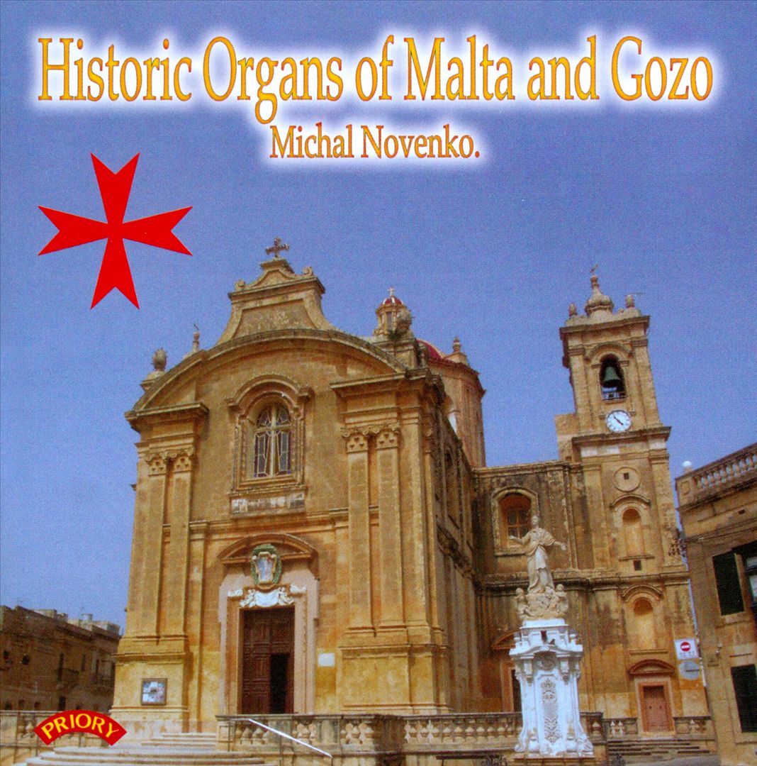MICHAL NOVENKO HISTORIC ORGANS OF MALTA AND GOZO NEW CD