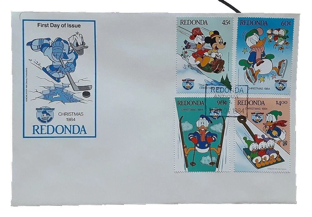 Primer día de emisión Disney primera estampilla de una emisión