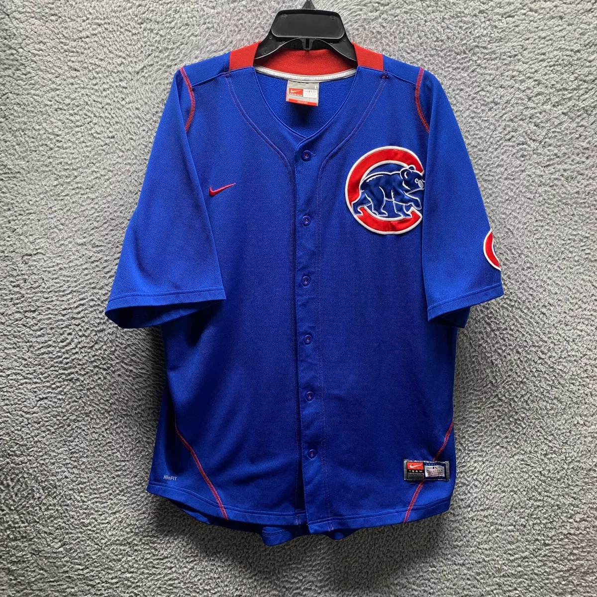 chicago cubs jersey blue