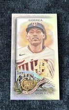 2022 Topps Allen & Ginter Chrome Mini Carlos Correa Minnesota Twins #117