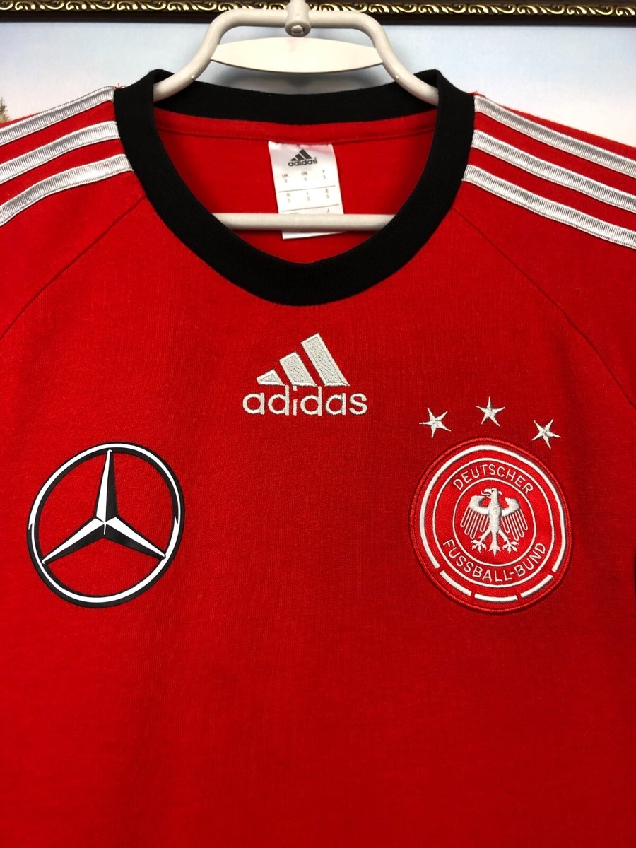 Adidas Germany Football Train Shirt Mercedes Benz Soccer