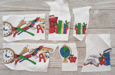 loralie teacher roll call fun fabric 1+ inch 6pc #1025