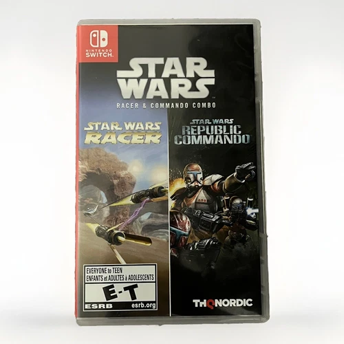 Star Wars Racer and Commando Combo (Nintendo Switch, 2021) - Slightly Used