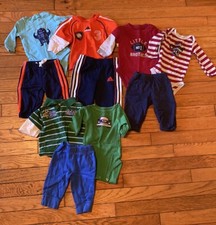 10 piece baby boy bundle; 3 months; fall and winter