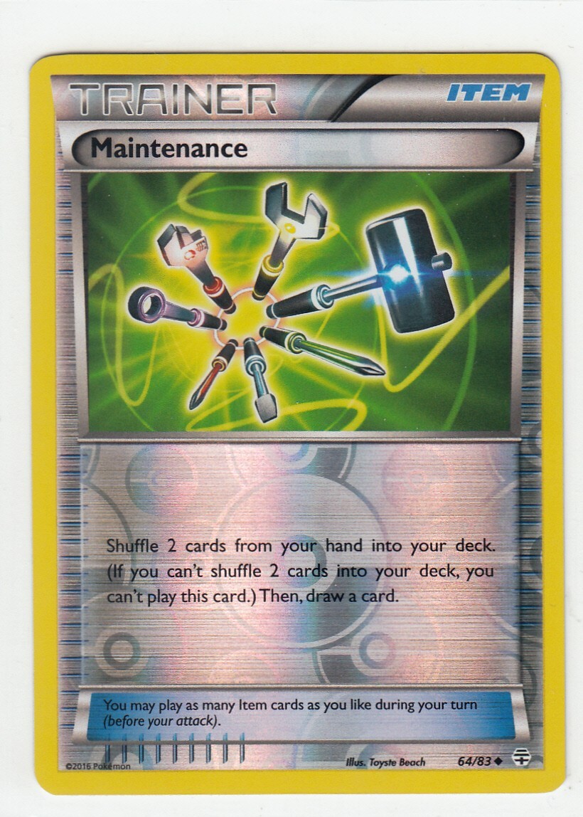 Pokémon TCG Maintenance Generations 64/83 Reverse Holo Uncommon Near Mint