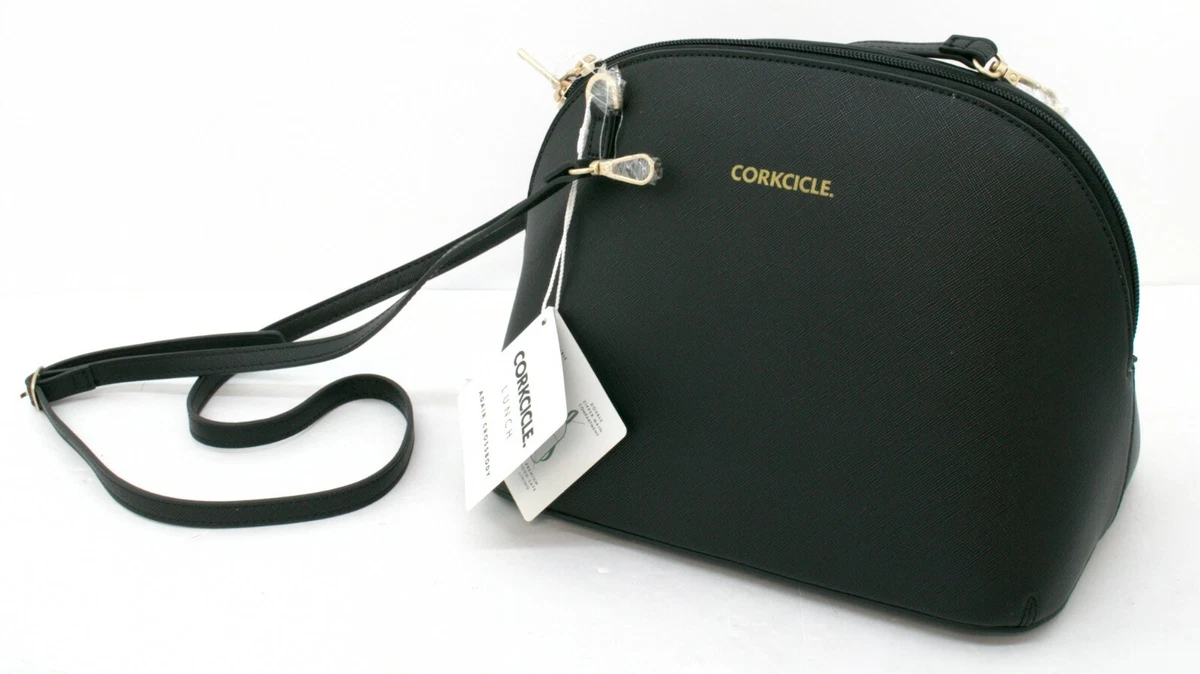 NEW - Corkcicle Adair Cross Body Black Lunch box Lunch bag Lunch Tote -  FREESHIP