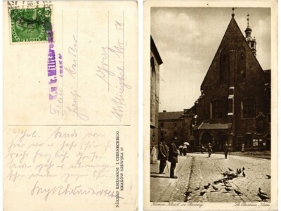 CPA AK POLAND KRAKOW Kosciol sw. Barbary (370393)