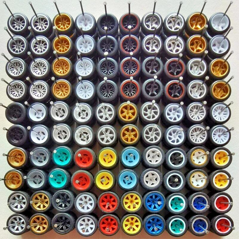 Hot Wheels 20 Sets *YOU CHOOSE* Mixed Style Rims Real Rider