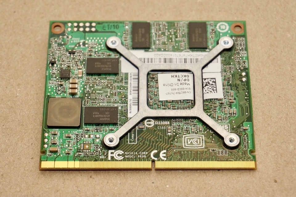 Genuine Dell Alienware M15x NVIDIA GT 240M MXM 3 Type A GPU | 0KCTKH KCTKH - Image 2 of 3