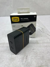New Otterbox Fast Charge USB-C Dual Port Wall Charger AM22
