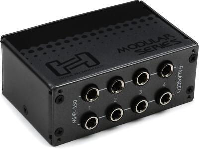 Hosa MHB-350 8-point 1/4'' TRS Balanced Patchbay Module