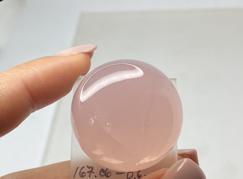 Rosenquarz Edelsteinkugel / Kugel (167.06 cts) Rose Quartz SPHERE - Picture 4 of 4