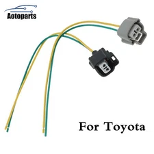 New Windscreen Washer Pump & Fluid Level Sensor Pigtail Connector for Toyota