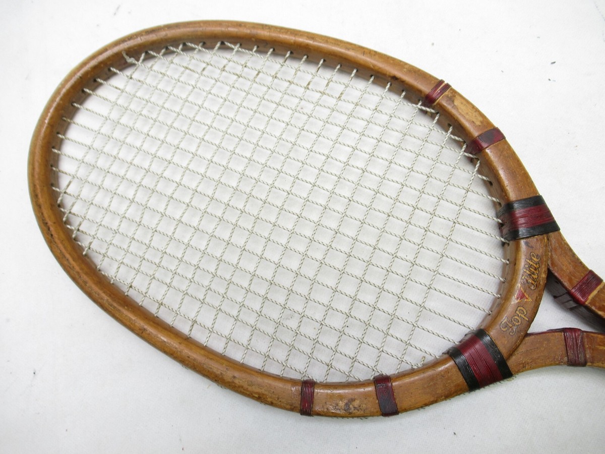 Raquette De Tennis Vintage Wright & Ditson Coupe Davis – Ancienne, Bois, Poignée 4 1/2, Collection