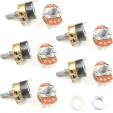10pcs WH138-1 B5K Rotary Linear Potentiometer with SPST Switch, 5K Ohm