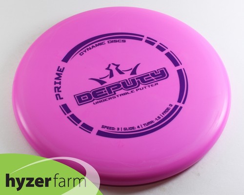 Dynamic Discs PRIME DEPUTY *pick a weight & color* Hyzer Farm disc golf putter - Picture 6 of 10