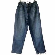 Women's High Rise Vintage Straight Jeans Size 4 - Universal Thread