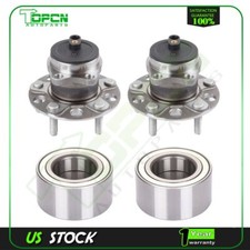 (4) Cojinete de cubo de rueda delantera y trasera para Jeep Patriot Compass 2007-2015 2016 tracción delantera
