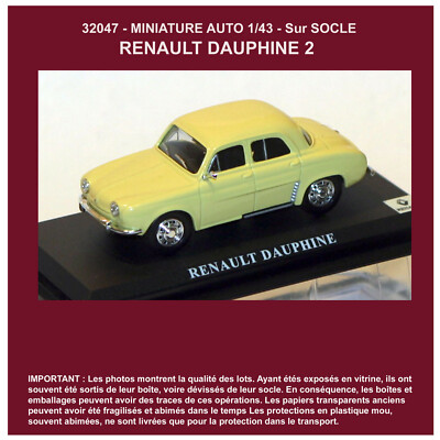 CIJ ANCIEN 1/43 RENAULT Dauphine
