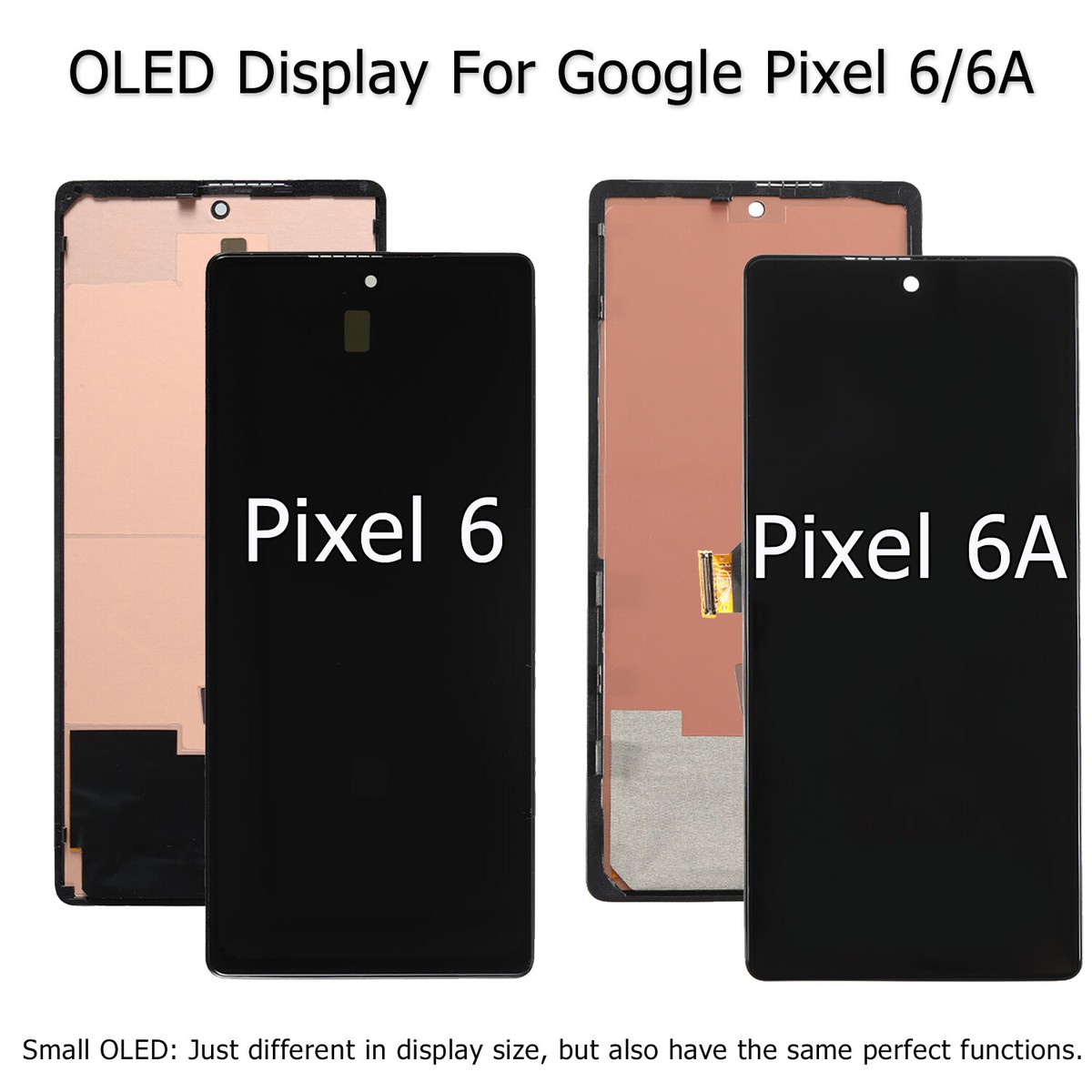 Replacement For Google Pixel 6 6A OLED LCD Display Touch Screen