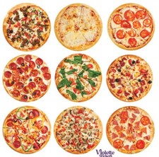 Violette Stickers Pizza Fun Food Crafts Planner Supply Scrapbook