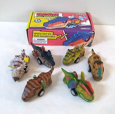 Dinosaurs Dinosuar Pull Back Cars 6 Pack Pull Back and Watch Them Go Toy Cars