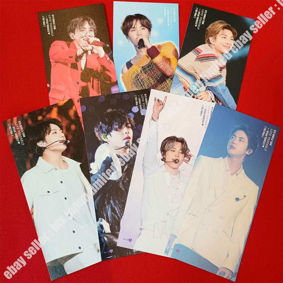 BTS Love Yourself SYS Final DIGITAL CODE Bookmark RM JIN SUGA