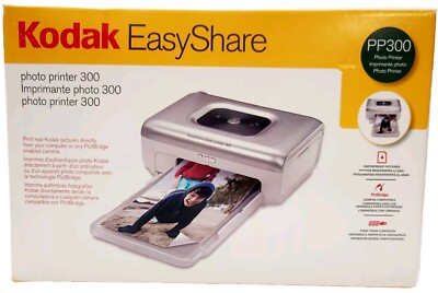 Kodak EasyShare Photo Printer 300, Print & Share Instantly, Vintage 2005, New