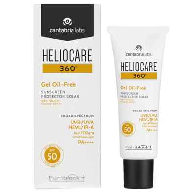 Cantabria Labs Heliocare 360 gel oil-free with sun protection,SPF 50,50ml