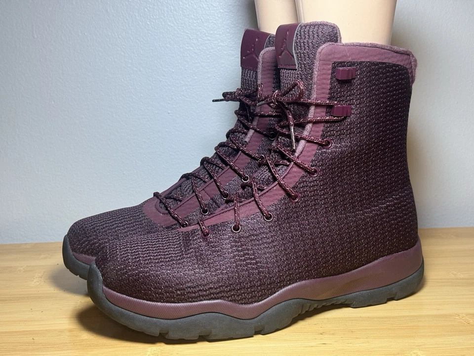 Hombres Talla 12.5 - Air Jordan Future Botas Noche Granate 854554-600 Impermeables Foto 4 de 4