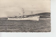 RPPC View of RMV Scillonian leaving Scilly Isles.