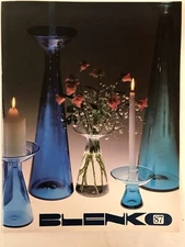 Original BLENKO 1987 GLASS CATALOG